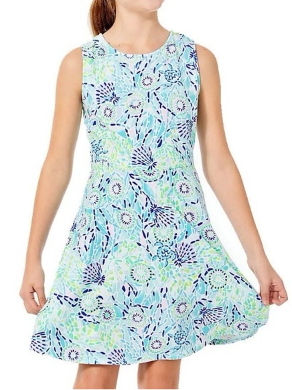 Lilly Pulitzer Carice Dress ´Blue Ibiza Open Water’